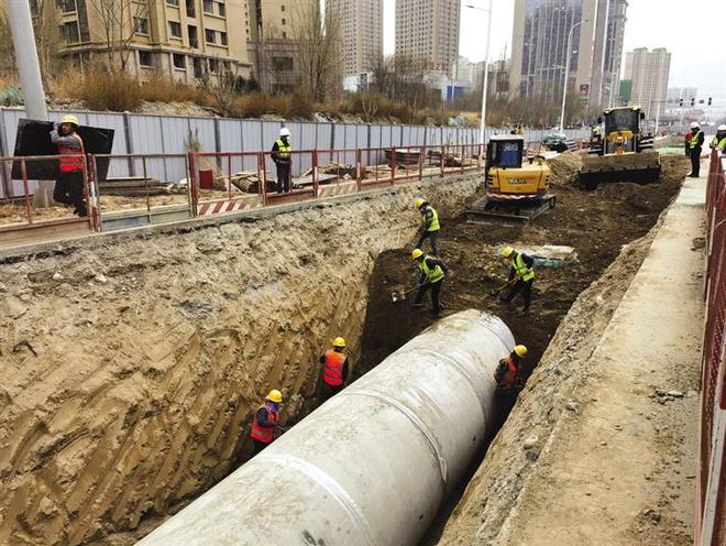 蘭州市 爭分奪秒 攻堅克難 全力推進城區(qū)排澇防澇重點工程建設